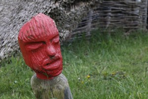 Viking Carving Head