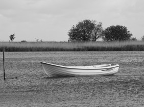 Boat on Danish fjord