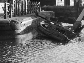 Lock on the Manchester Canal